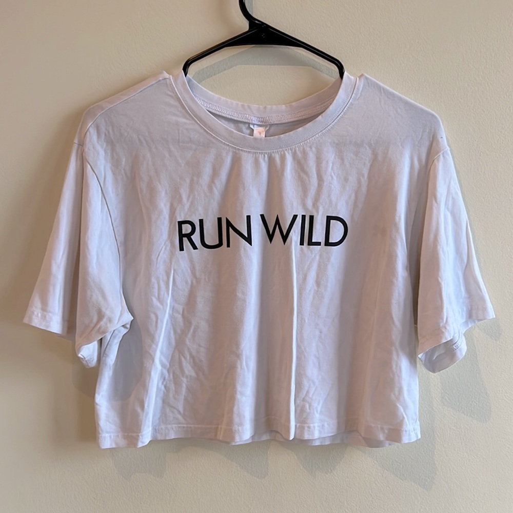 Cropped T shirt